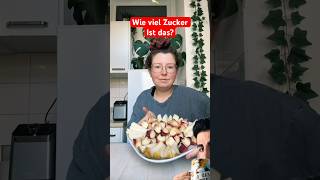 Wie viel ZUCKER ist das😱 abnehmen gesundessen frauen whatieatinaday vegan [upl. by Divadnahtanoj]