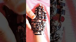 mehndi tutorial with cello tape for beginners shorts viralshorts [upl. by Nnylyaj]