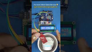 H2o Level sensor🧿🔥❤️ shorts ytshorts water watersensor arduino touchswitch esp32project diy [upl. by Evetta]