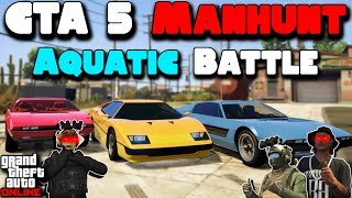 GTA 5 MANHUNT  Stromberg VS Toreadors ft twingomp4 amp HarmNone [upl. by Bertsche]