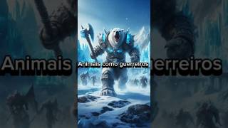 Animais como guerreiros ia midjourney aigeneratedart shorts fyp [upl. by Tessil]