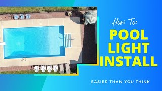 You Wont Believe How EASY It Is to Install a New Pool Light Bulb [upl. by Krystyna743]