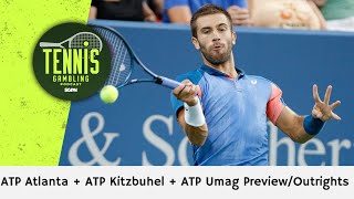 ATP Atlanta  ATP Kitzbuhel  ATP Umag PreviewOutrights – 72124 [upl. by Orlena]