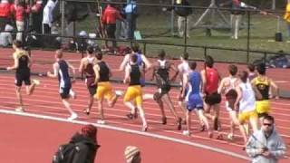 Scott Connolly UMassDartmouth  2010 Gerry Gravel Invitational 800m [upl. by Namlas876]