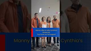 Manny Villar to wife Cynthias House bid You have our full support [upl. by Sergias]