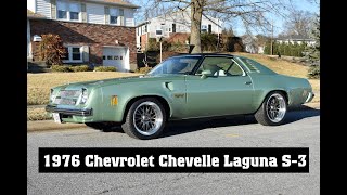 1976 Chevrolet Chevelle Laguna S3 [upl. by Marijane]