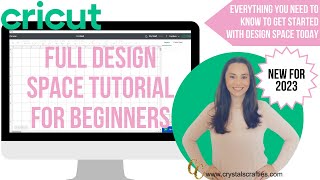 How to use Cricut Design Space updated for 2023 [upl. by Andie]