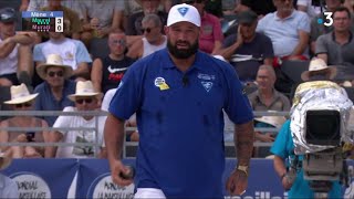 Mondial La Marseillaise à pétanque 12 finale Maurel contre Murati [upl. by Kelcie48]