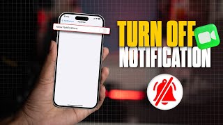 How to Turn Off FaceTime Notifications on iPhone  Disable FaceTime Alerts [upl. by Enasus699]