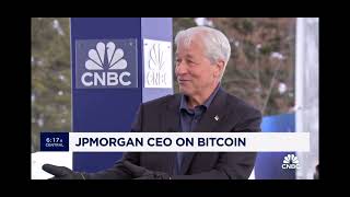 What does Jamie Dimon know  Davos 2024 [upl. by Arrekahs]