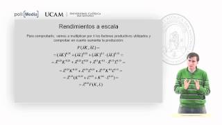 Microeconomía II  La tecnología de producción 10  Alfonso Rosa García [upl. by Hpesoy826]