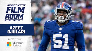 Film Room Breaking Down Azeez Ojularis Best Plays  New York Giants [upl. by Pietra587]