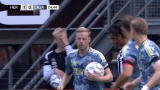 Davy Klaassen Goal Heracles vs Ajax 34 All Goals and Extended Highlights [upl. by Areip]