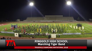 Trussville Marching Invitational 2018  Ringgold High School [upl. by Philina]