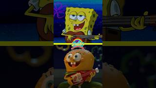 the quotcampfire songquot song as FOOD 🔥  SpongeBob shorts [upl. by Yretsym]