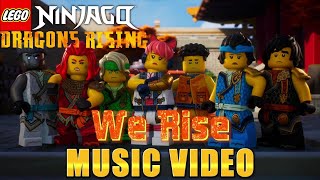 We Rise LEGO NINJAGO Dragons Rising Season 2 Part 2 Fan Made Music Video [upl. by Nirok]