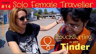 COUCHSURFING FOR GIRLS My experience with a Female Couchsurfer in Turkey [upl. by Gnehp640]