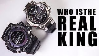 THE REAL KING  GSHOCK RANGEMAN GPRB10001 VS MTG B10001A [upl. by Ariaet363]