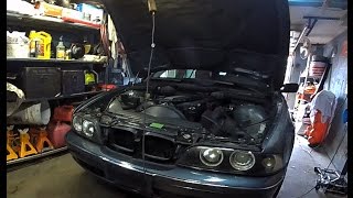 2000 BMW 528I E39 HEADLIGHT amp 3RD BRAKE LIGHT REPAIR [upl. by Ixel]