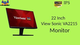 ViewSonic va2215 Monitor [upl. by Chlores]