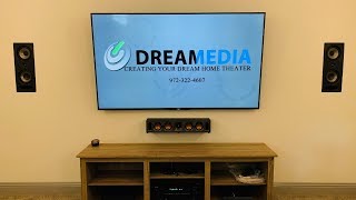 Polk Audio 514 Dolby Atmos Theater by DREAMEDIA  PATIO and LIVING ROOM INSTALL [upl. by Omura]