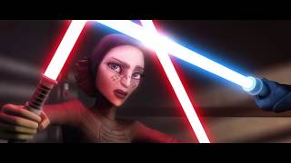 Star Wars Clone Wars Anakin Skywalker VS Barriss Offee HD [upl. by Won]