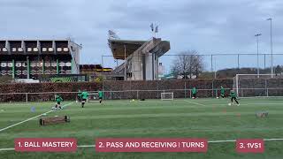 Ball mastery for U10  U11  U12 I Footballexercises [upl. by Sanson]