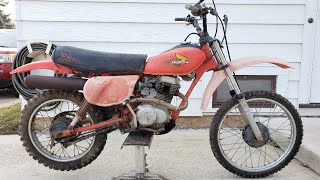 Barn Find Honda XR100 Dirt Bike Can It Be Saved [upl. by Syl709]