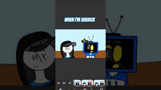 When im seasick shorts edit flipaclip animation [upl. by Einwahr]