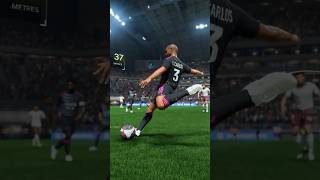 Roberto Carlos goal EA Sporta FC24 fifa fc24goals eafc24goals footballshorts [upl. by Salchunas572]