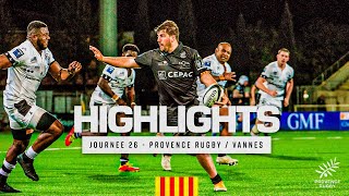 Provence Rugby  Vannes  highlights [upl. by Gnek]