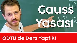 Gauss Yasası  Elektromanyetizmanın Matematiği  METUMathClub [upl. by Aniham262]