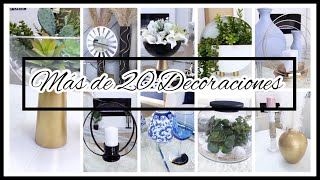 MARATON DE DECORACIONES  IDEAS PARATU HOGAR  DIYs VERSION PASO A PASO [upl. by Averill]