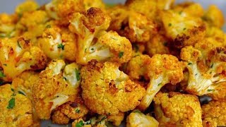 Oven Roasted Cauliflower Simple Quick amp Delicious Recipe [upl. by Nivlad]