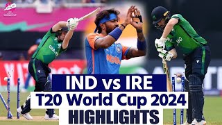 India vs Ireland T20 World Cup 2024 Match Highlights  IND vs IRE 2024 Highlights [upl. by Holcman471]