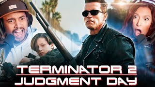 TERMINATOR 2 JUDGMENT DAY 1991 MOVIE REACTION  WHAT AN EXCELLENT SEQUEL  First Time Watching [upl. by Noella]