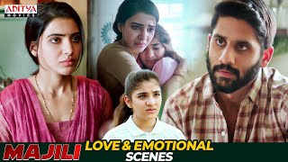 Majili Hindi Dubbed Movie Love amp Emotional Scenes  Naga Chaitanya Samantha  Aditya Movies [upl. by Raimundo]