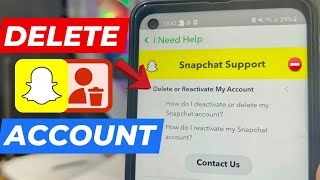 Delete Snapchat Account Permanently 2024 [upl. by Schug]