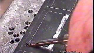 Bill Heisman How to inlay fine silver Part 1avi [upl. by Ahsinot114]