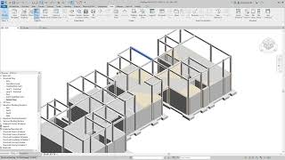 Revit Structure Steel Columns and Beams [upl. by Aiek]