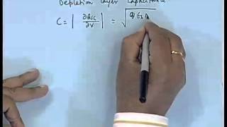 Mod01 Lec30 MetalSemiconductor Contact  II [upl. by Schroder]