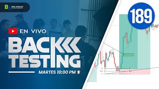 Backtesting 189  Estrategias de trading en Forex [upl. by Alisander]