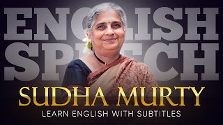 ENGLISH SPEECH  SUDHA MURTY Discipline and Success English Subtitles [upl. by Iorio]