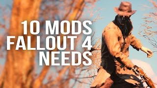 Top 10 Mods Fallout 4 Needs [upl. by Otreblide]