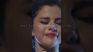 WHO SAYS  Selena Gomez  Hollywood Lyrics 102 [upl. by Kcirdez972]