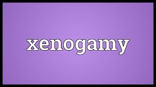 Xenogamy Meaning [upl. by Giddings596]