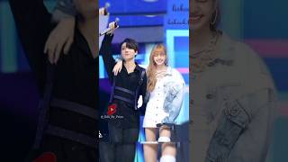 Jungkook with his girlfriend blackpink lalisa💞💖shortsliskookblackpinkbtsjungkooklisajkviral [upl. by Iruj661]