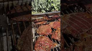 Argentine asado at it’s best🔥🇦🇷🥩This is what the perfect BBQ should look like asado bbq grill [upl. by Nohsyar]