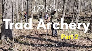 Trad Archery 3D Shoot Part 2 [upl. by Sidney]