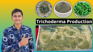 Trichoderma Production  Liquid Culture amp Capsule  Bio Fungicide Uses amp Benefits igkv igkvraipur [upl. by Arobed723]